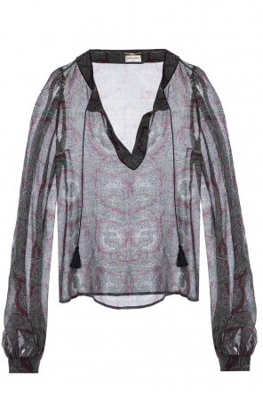 Top with tassel laces, zdjęcie 1 Top with tassel laces od Saint Laurent